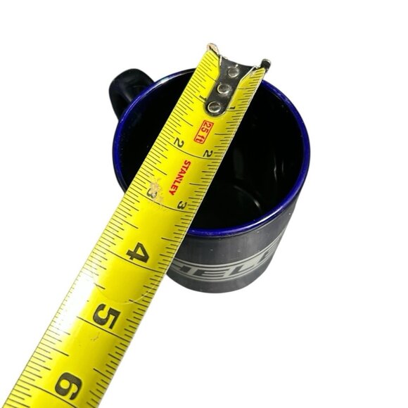 Vintage Shelby GT Ford Blue w Silver Coffee Mug 12 oz Ceramic - Picture 9 of 9